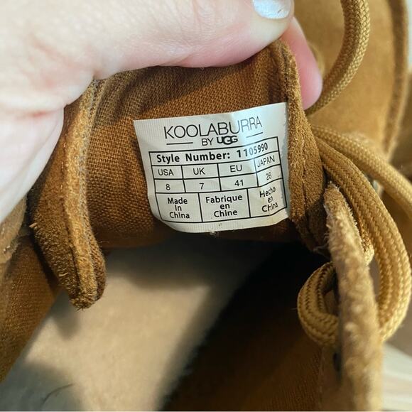 Koolaburra by UGG Kiran Chukka Boot Chestnut 8 - Picture 5 of 11